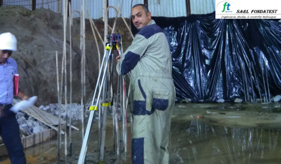Essai de chargement, instrumentation